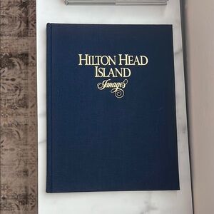 Hilton Head Island Images Book - Navy